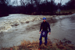 Hinkson Creek - Low water bridge
